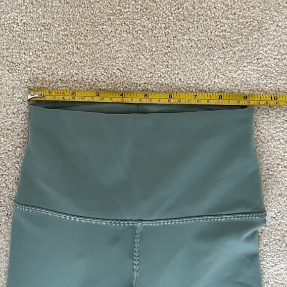 Lululemon Wunder Train Contour Fit High-Rise Crop 23" Misty Glade Size 2 - Picture 3 of 14